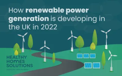How renewable power generation is developing in the UK in 2022